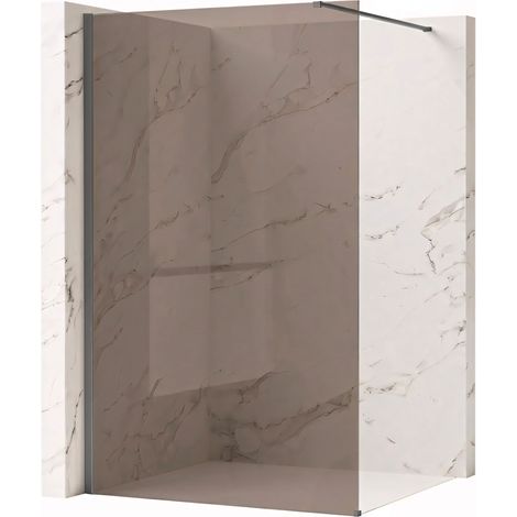 PARETE DOCCIA REA FLEXI BROWN TITANIUM 90 (1/5)