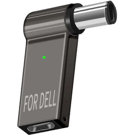 Adaptateur de charge USB-C vers 7,4 mm pour ordinateur portable, connecteur mâle/femelle, prise jack cylindrique 7,4 x 5,0 mm, convertible (1/5)
