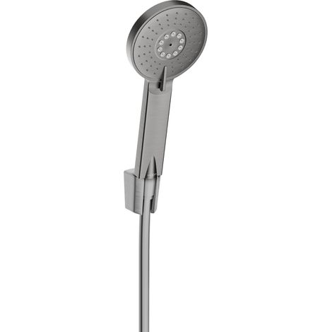 Mexen R-40 Kopfbrausegarnitur mit Regenbrause und Thermostatmischer, Graphit - 785405052-66 (1/2)