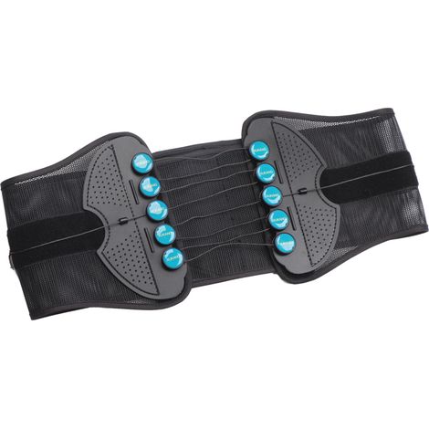 Ceinture lombaire ajustable avec poulie de compression pour soulager la douleur liée à une hernie discale, taille XL (120-128 cm). (1/5)