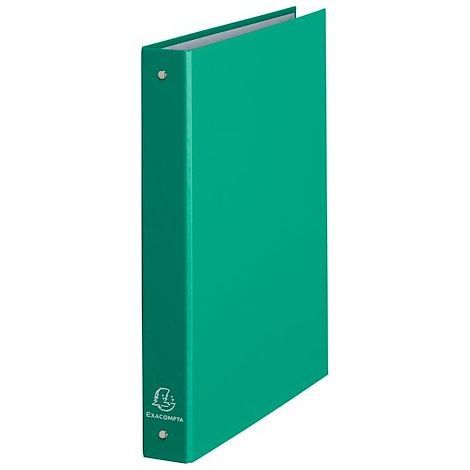 Classeur 4 anneaux carton plastifié dos 3,5 cm vert