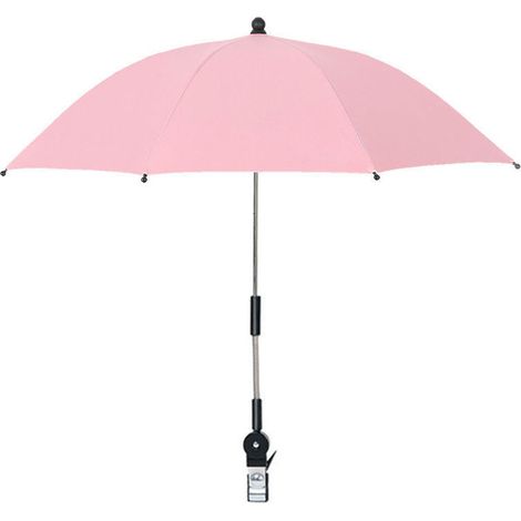 Chaise parapluie avec pince réglable à 360 ° pour plage patio camping rose (1/5)