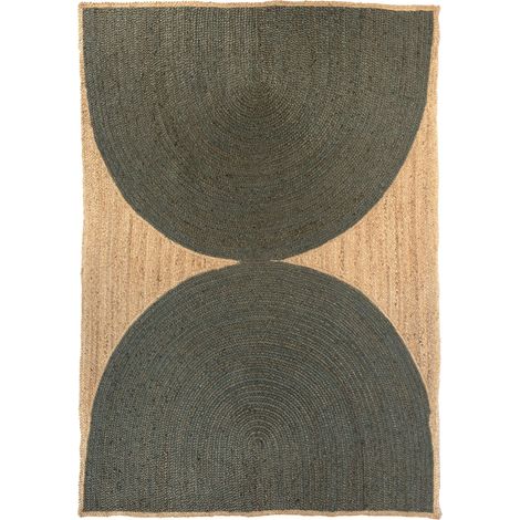 VIVARAISE - Tapis Vivaraise Kosta en jute - Olive, 160 x 230 cm (1/5)