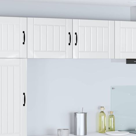 Armoire de cuisine-Meuble de cuisine-Armoire de rangement Blanc brillant 50 x 31 x 40 cm (1/5)
