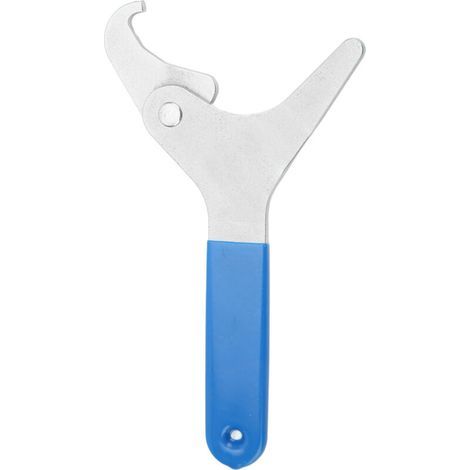 La clé réglable pour amortisseur Hamwesh est fabriquée à partir de matériaux de haute qualité et est un outil permettant de régler la précharge des rondelles élastiques de 35 mm à 75 mm sur les motos. (1/5)