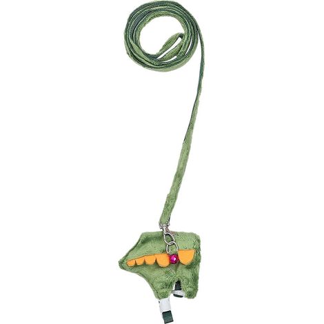 Arnés de correa portátil para hurones con cuerda de tracción, kit de 5 piezas, color verde. (1/5)