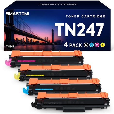 TN247 TN243 Cartouche de Toner Compatible pour Brother TN247 TN243 pour Brother DCP-L3550CDW DCP-L3510CDW MFC-L3750CDW MFC-L3730CDN L3710CW L3770CDW HL-L3210CW L3230CDW L3270CDW
