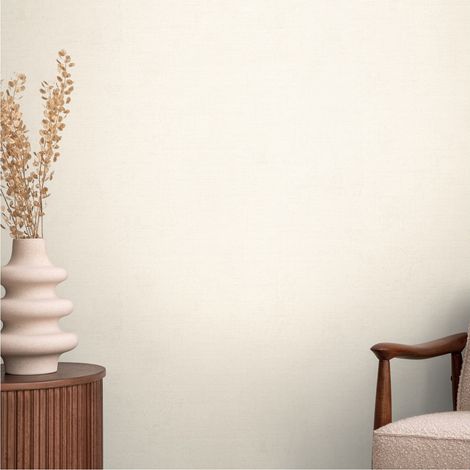 A.S. Creation Vliestapete 10.05 x 0.53 m Livingwalls Unitapete Weiß 790661 Einfarbig CosmoLiving by Cosmopolitan (1/5)