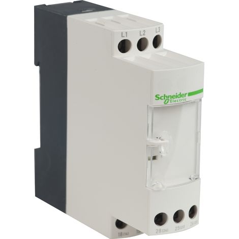 Relais de contrôle de réseau triphasé plage 200-500V - SCHNEIDER ELECTRIC - RM4TG20