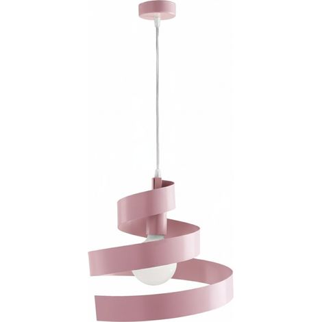 Sospensione Helix 1 Luce Rosa e Bianco LuceArt Classic (1/5)