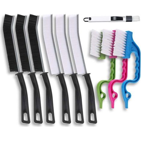 Brosses de nettoyage - Brosses multifonctionnelles pour sols - Brosses pour carrelage - Brosses murales de salle de bain - Brosses (1/5)
