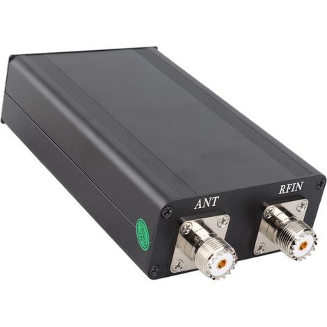 Accordeur d'antenne automatique compact pour station radio 1.8-55MHz écran OLED 0.96" boîtier aluminium ATU-100 (1/5)