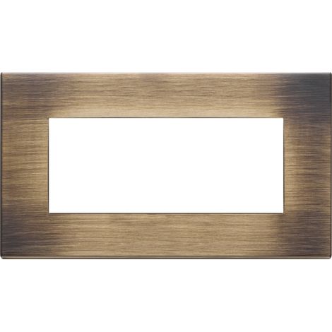 VIMAR - 22649.87 Placca 5M BS bronzo antico spazzolato