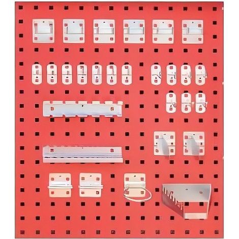 Juego de ganchos para panel – 28 piezas (1/2)