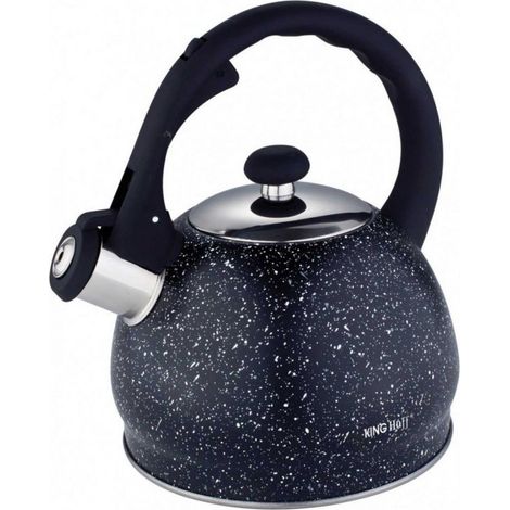 Hervidor con silbato de 2 litros Kinghoff KH-1403 de mármol (1/5)