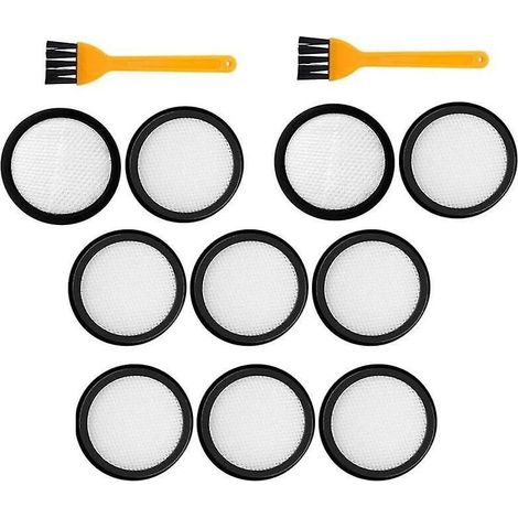 Filtres de nettoyage de remplacement pour filtre Hepa (avec brosse de nettoyage) adaptés aux pièces d'aspirateur P8 (1/3)