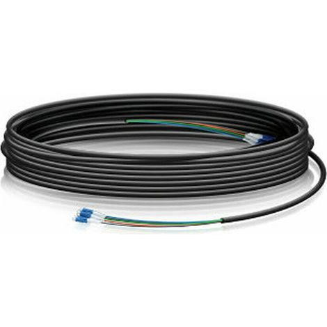 Ubiquiti FC-SM-200 LC-LC Single OS2, Kabel, schwarz, 60 Meter