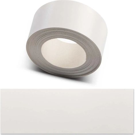Ben+camilla.com Bande de chant  Blanche 60 mm x 10 m  Matériau sûr, pratique et professionnel (1/5)