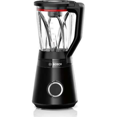 Blender Série 4, MMB4151B, mixeur smoothies, 1200 W, 30 000 tr/min, lames en acier inoxydable, bol Tritan, 2 vitesses et fonction turbo, noir (1/5)