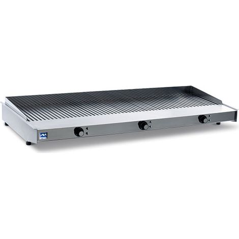 Plaque Coup de Feu de Table avec 1 à 3 Zone de Chauffage, Surface du Grill 370x470 mm - Virtus (1/4)