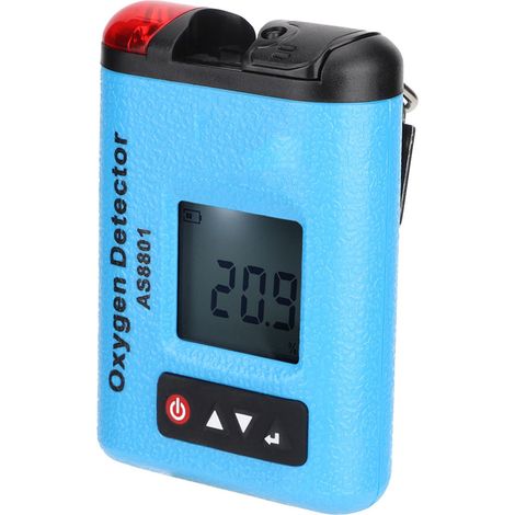 SMART SENSOR AS8801 Sauerstoffdetektor 0‐30⼅VOL Gasleckagemonitor mit Licht- und Tonalarm für Erdölbohrungen (1/5)