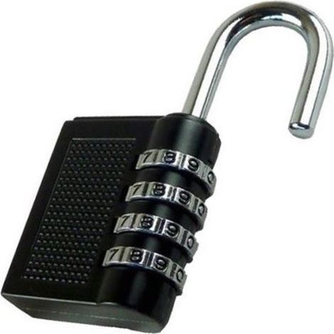 TrAdE Shop Traesio - Lucchetto A Combinazione 4 Cifre Bagagli Valigie Armadietti Sicurezza -