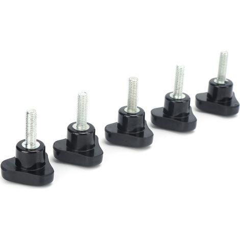 Poignée de serrage M6 triangle 5 pièces pour machines industrielles (1/5)