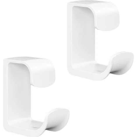 Set mit 2 Badezimmerregalen mit Waschbeckenhaken, wandmontiertes Küchenregal, kein Bohren erforderlich (1/4)