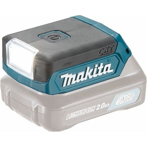 Lampe de poche sans fil Makita DEAML103 LED 12 V (sans batterie et chargeur)