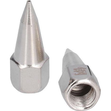 Lot de 10 embouts de pistolet à graisse standard de type Sharp, raccords pour pistolet à huile pneumatique manuel, 1/8 po