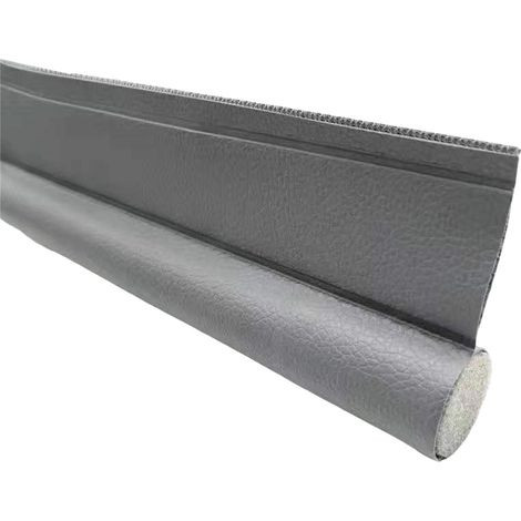 Tira de sellado flexible para puertas de 95 cm, tira de sellado inferior para puertas, junta de sellado protectora (1/5)