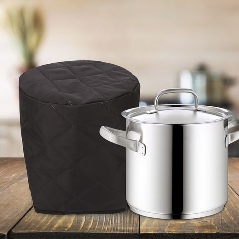 Housse de protection ronde et imperméable pour casserole, cuisinière et autres appareils de cuisine. (1/5)