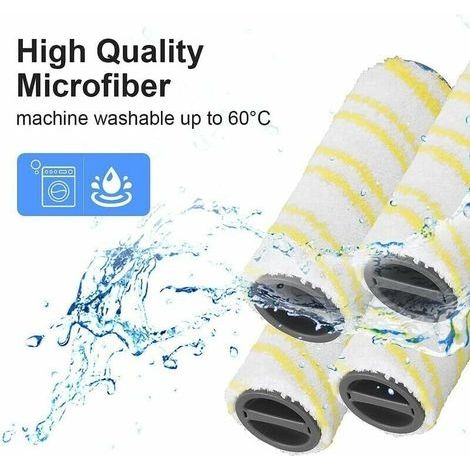Ersatzrollen für Kärcher FC7, FC3, FC5, FC3D, Zubehör 2.055-006.0 – 4er-Pack (1/4)