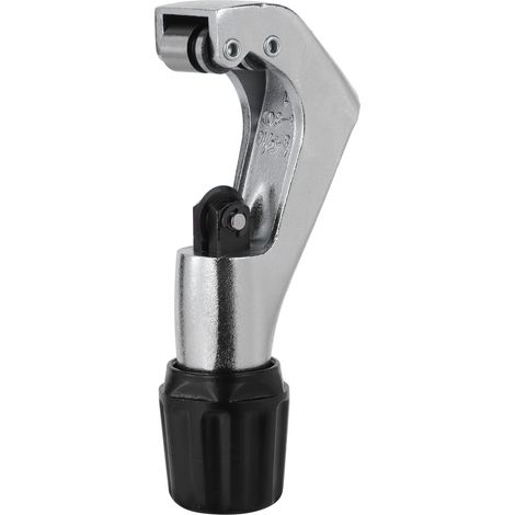 Coupe-tuyau fonctionne en douceur, conception ergonomique, tube robuste et réglable pour laiton, acier, plastique PVC (1/5)