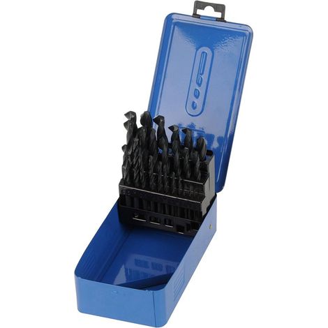 Foret silverline ds51 acier rapide 1 à 13 mm 25 pièces (1/2)