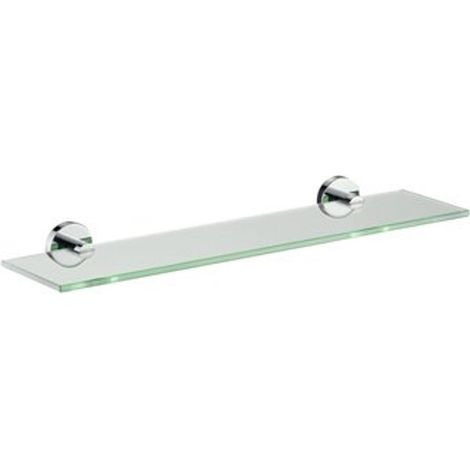 Plieger Vigo Tablette murale d'angle 52x14.5cm Chrome (1/3)