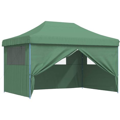 Tenda Party 292 x 440 x 315 cm Verde Tessuto Oxford vidaXL