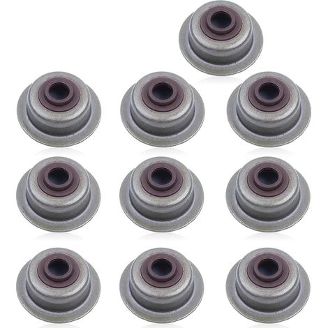 10 pièces/lot joint de tige de soupape pour Honda GX200 GX160 GX120 chinois 168F 168FA 168FB 170F 5,5-6,5CV moteur générateur essence (1/5)