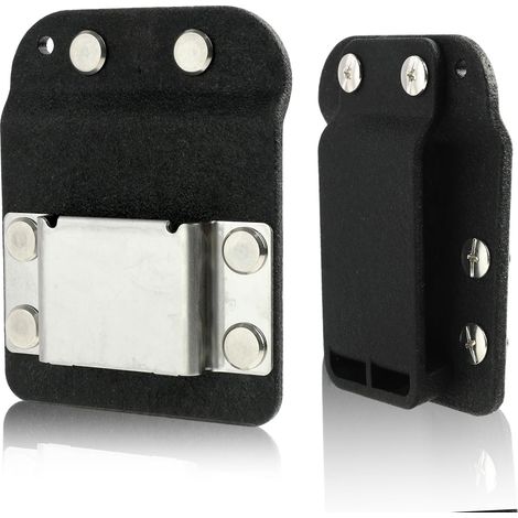 Belt Tool Holster - Heavy Duty 304 Stainless Steel Clip for Cordless Drill, Impact Driver, Nailer, Tape Measure, Hammer Holder (1/5)