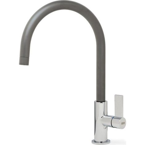Rubinetto Miscelatore Cucina Elleci Volta Metaltek Grigio Titanium MMKVTA73 (1/3)