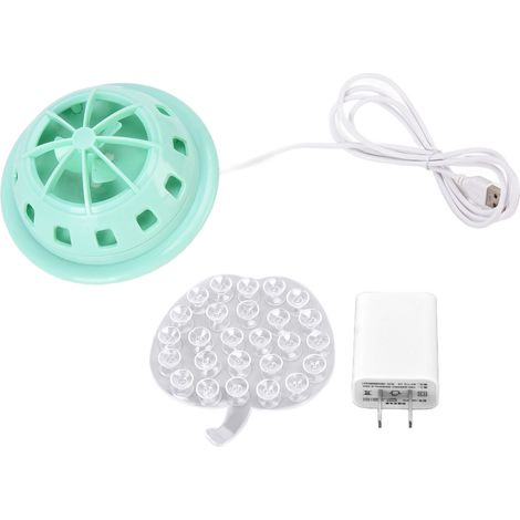 Mini lave-vaisselle à ultrasons portable USB pour la maison, idéal pour les fruits et la cuisine (vert). (1/5)