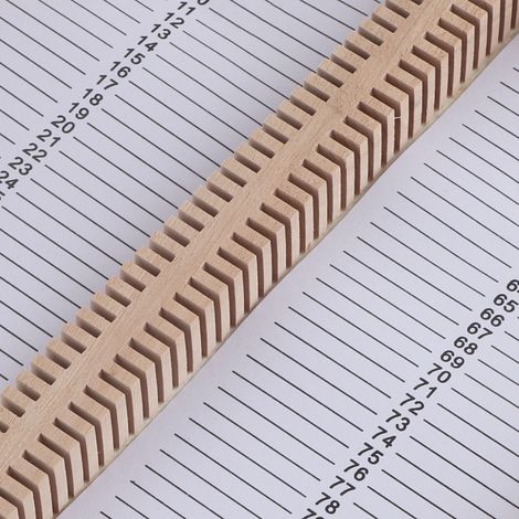 Boîte en bois verrouillable rangement pour lames de microscope préparées en verre outil de conservation (1/5)