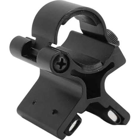 Akozon Support de Lampe de Poche Magnétique Lebar, Pince 30 Mm, Support Lampe Poche à Libération Rapide sans Glissement (1/5)
