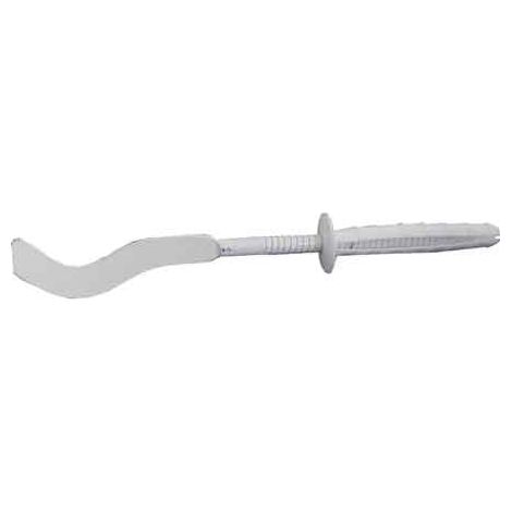 TASSELLO MENSOLA PIATTA PER RADIATORI ALLUMINIO 'TF 10/70 BP' lunghezza utile 70 mm