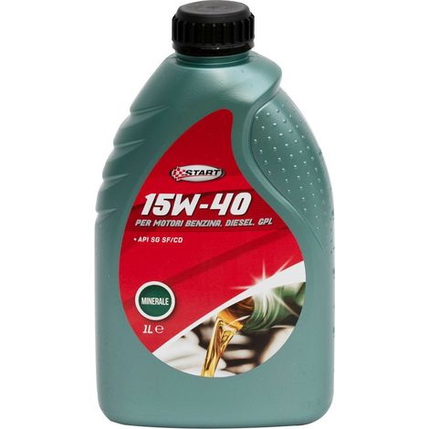 Olio OneDrive lubrificante minerale 1L 15W40 per motori diesel e gpl (1/4)