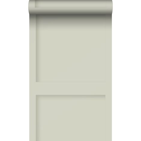 papier peint lambris gris chaud - Origin Wallcoverings (1/5)