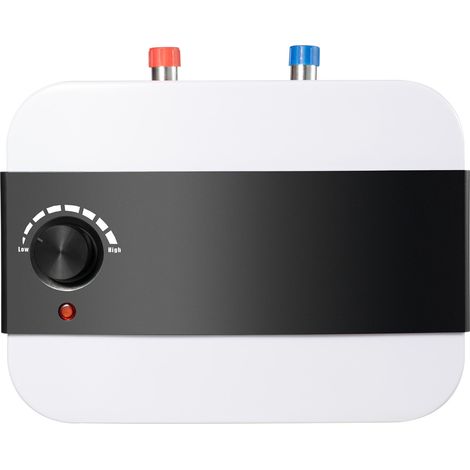 Chauffe-eau électrique, chauffe-eau instantané 6L, 1500W 220V régulation de température 30-65°C, protection contre l'eau IPX4, pour cuisine/salle de bain (1/5)