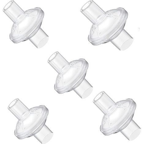 Filtros para máquinas Cpap - 5 piezas Filtros Cpap adecuados para filtros en línea, compatibles con Resmed y cualquier tamaño de máquina de tubos Cpap de 22 mm y 25 mm