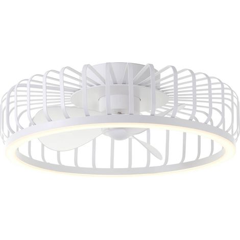 Ventilateur de plafond à lampe filaire Capo blanc - G80920/05