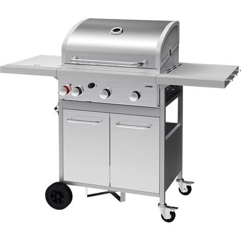LUND GRILL GAZOWY 3+1 ŻELIWNY RUSZT 12,8KW (1/3)